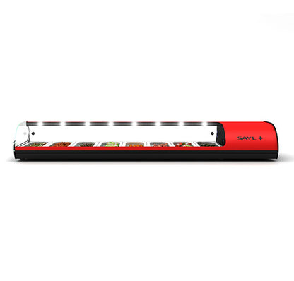 Expositor de Balcão Sayl Refrigerado Standard Line V8 (8 Tabuleiros GN 1/3 x 40mm) (Dim.: 1788Lx395Px245A)