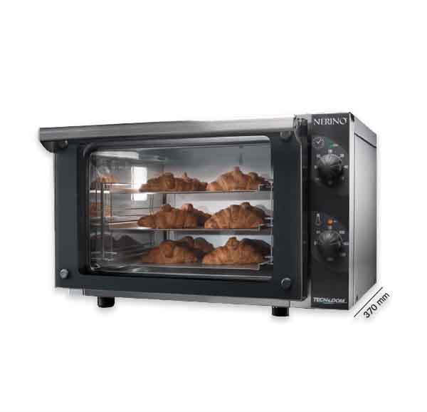 Forno Industrial Tecnodom Nerino Mecânico 3 Tabuleiros/Grelhas GN2/3 (FEM03NE02V)