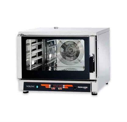 Forno Industrial Tecnodom Nerone MID Digital 4 tabuleiros (FEDL04NEMIDVH2O)