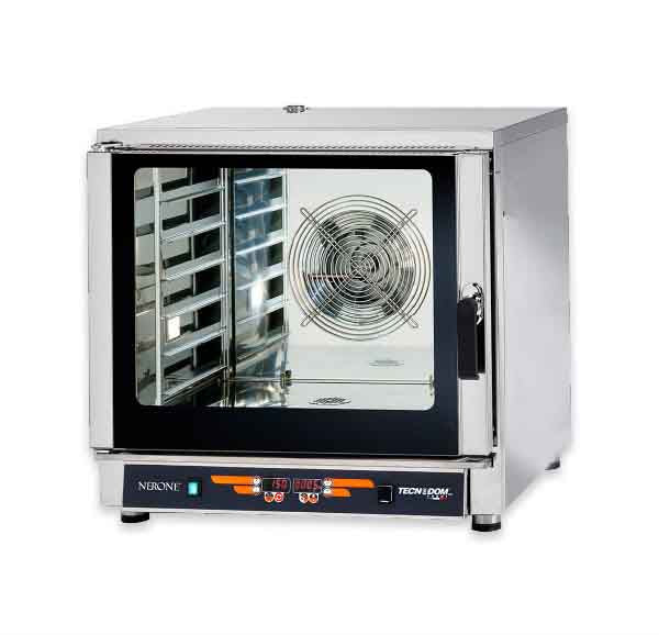 Forno Industrial Tecnodom Nerone MID Digital 6 tabuleiros (FEDL06NEMIDVH2O)