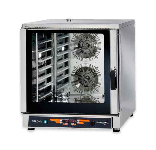 Forno Industrial Tecnodom Nerone MID Digital 7 tabuleiros (FEDL07NEMIDVH2O)