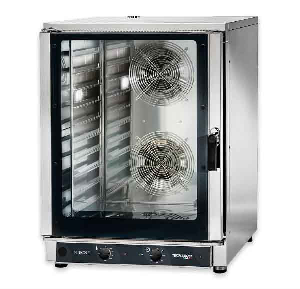 Forno Industrial Tecnodom Nerone MID Mecânico 10 tabuleiros(FEM10NEMIDVH2O)