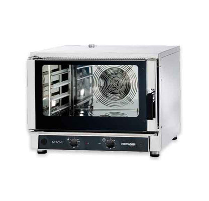Forno Industrial Tecnodom Nerone MID Mecânico 4 tabuleiros (FEM04NEMIDVH2O)