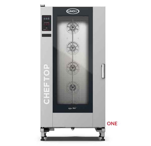 Forno Industrial Unox Cheftop Mind.MapsTM Elétrico BIG 20 GN 1/1 ONE (XEVL-2011-E1RS)