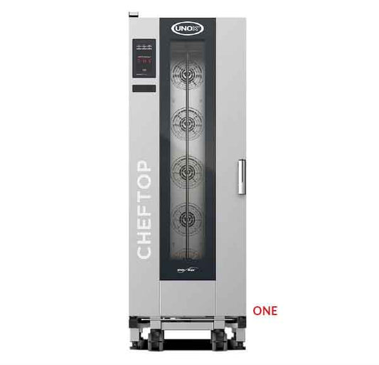 Forno Industrial Unox Cheftop Mind.MapsTM Elétrico BIG COMPACT 20 GN 1/1 ONE (XECL-2013-E1RS)