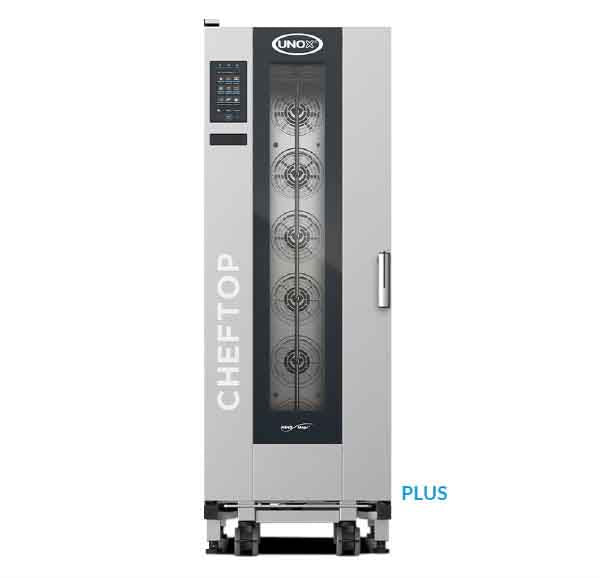 Forno Industrial Unox Cheftop Mind.MapsTM Elétrico BIG COMPACT 20 GN 1/1 PLUS (XECL-2013-YPRS)
