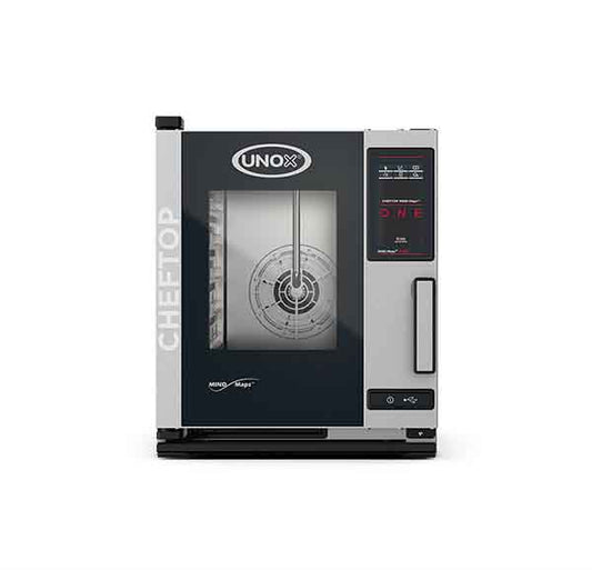 Forno Industrial Unox Cheftop Mind.MapsTM Elétrico COMPACT 5 GN 2/3 ONE (XECC-0523-E1RM)