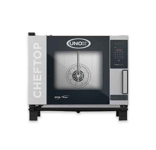 Forno Industrial Unox Cheftop Mind.MapsTM Elétrico ZERO 5 GN 1/1 (XEVC-0511-EZRM)