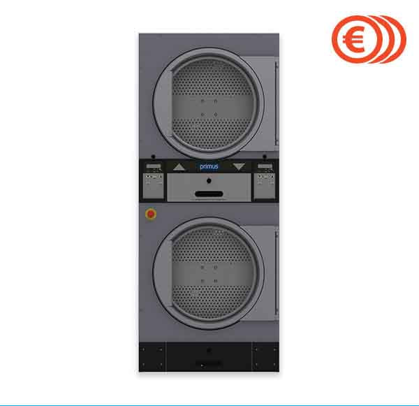 Secador de Roupa Industrial Primus DX13/13 (Modelos Vending) (Capacidade: 2x13 kg) - Aquecimento Elétrico